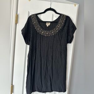 Black Embellished Women's Dress